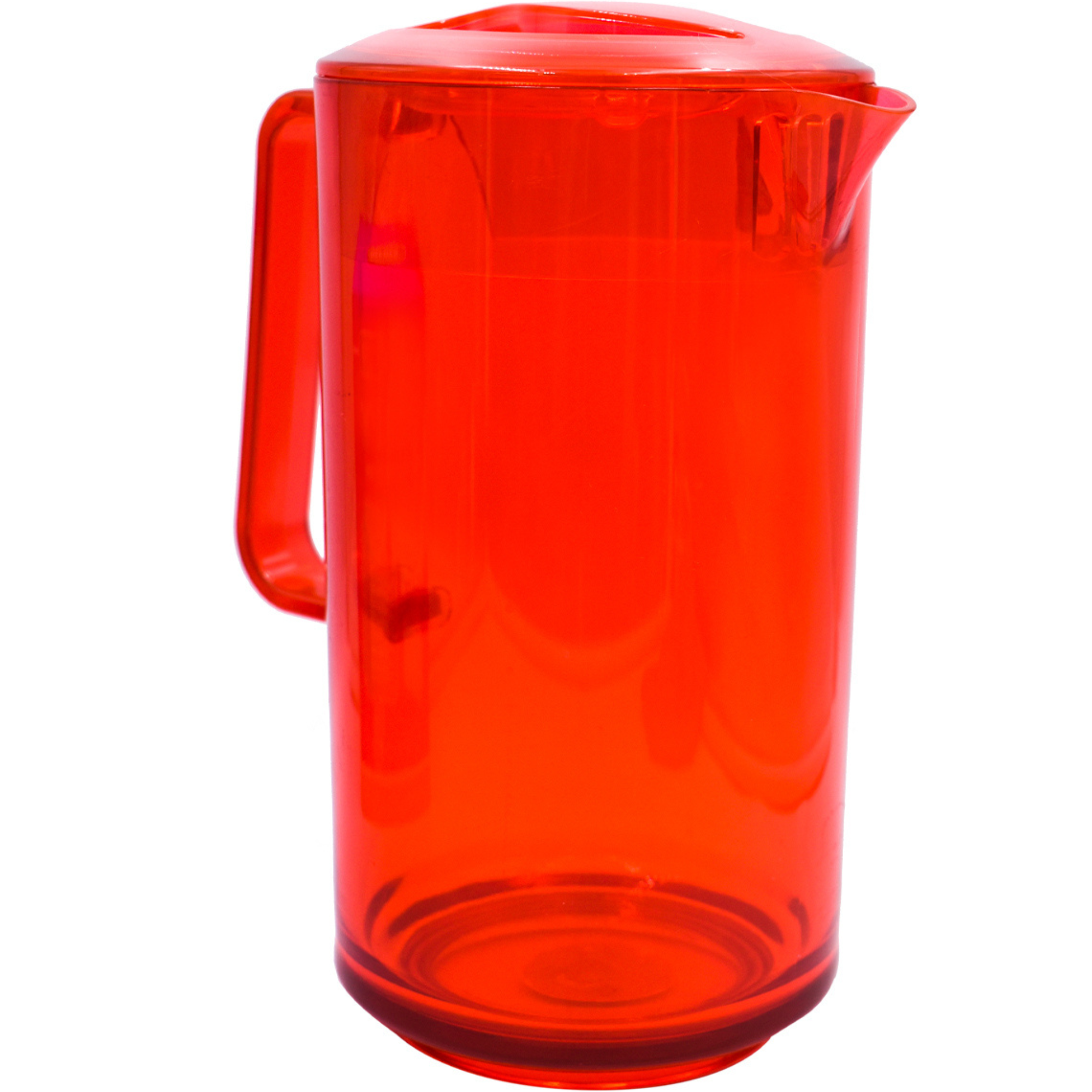 Bote plástico 2l. tapa roja - Marphil Tienda Cerámica