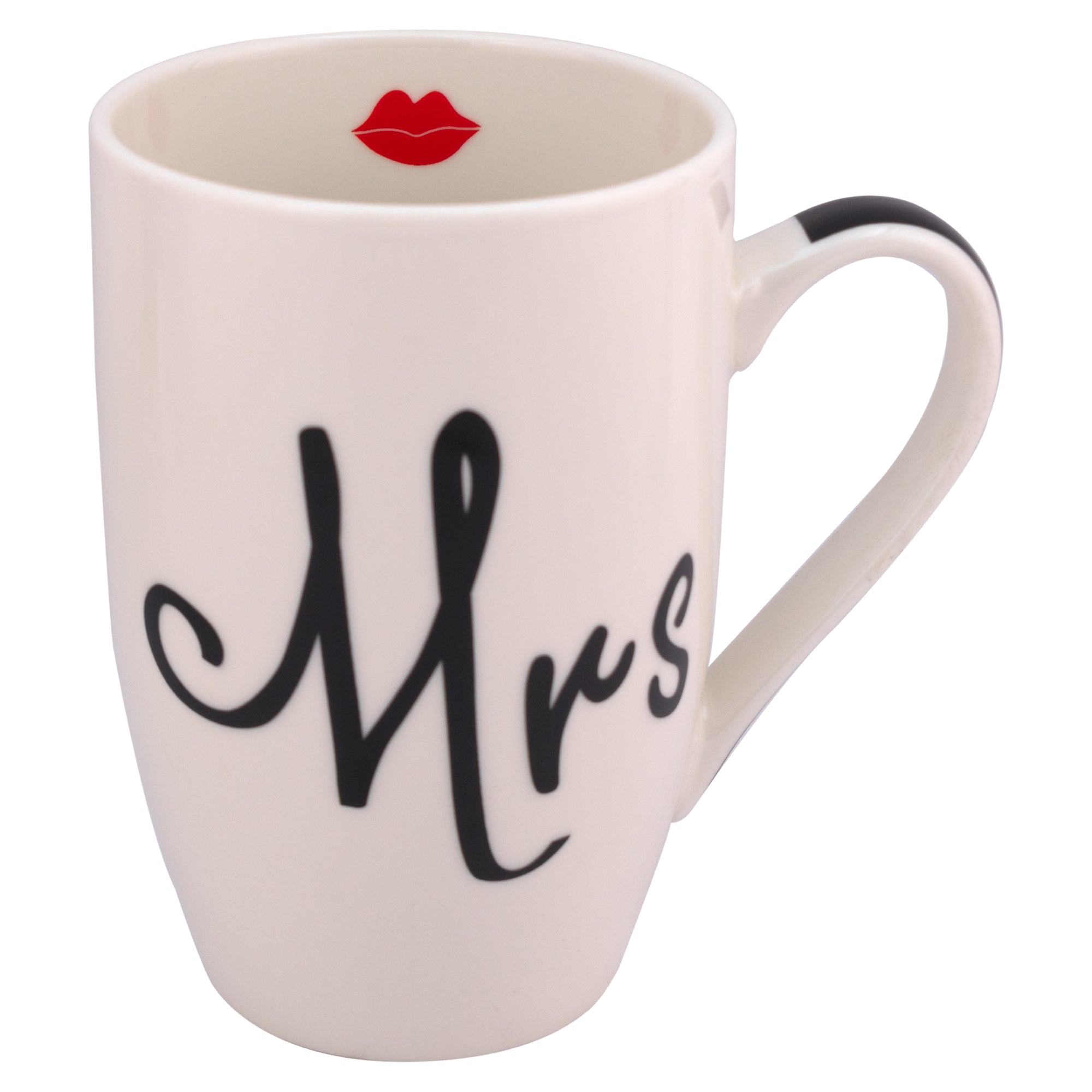 Juego de Tazas de Porcelana MRS Y MS 500ml