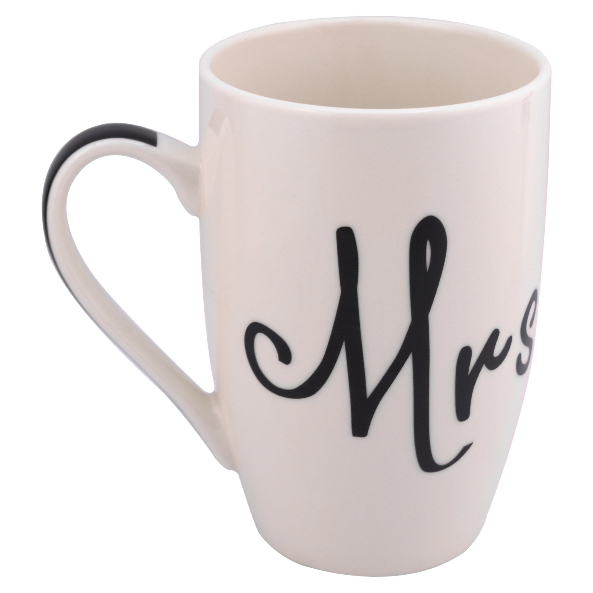 Juego de Tazas de Porcelana MRS Y MS 500ml