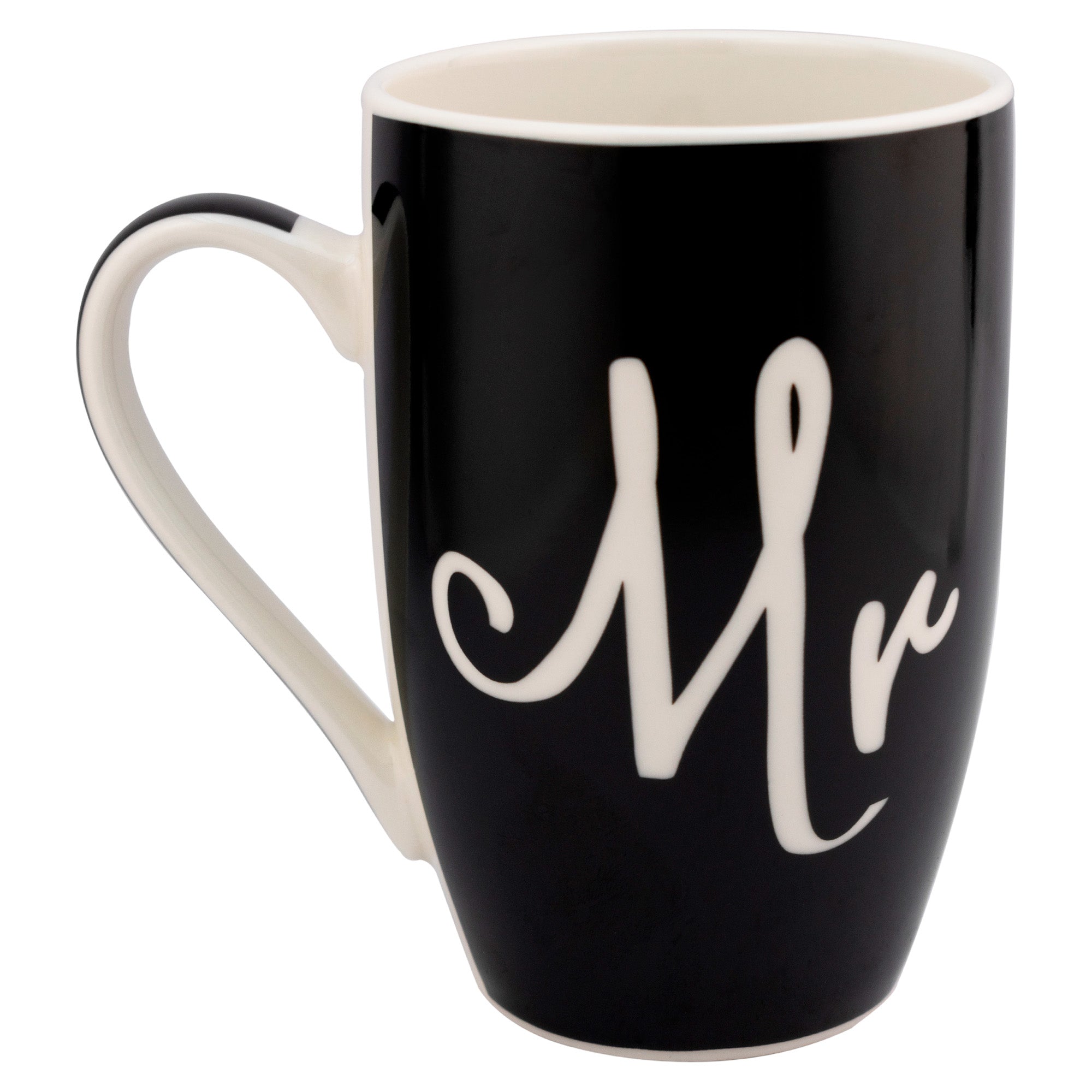 Juego de Tazas de Porcelana MRS Y MS 500ml