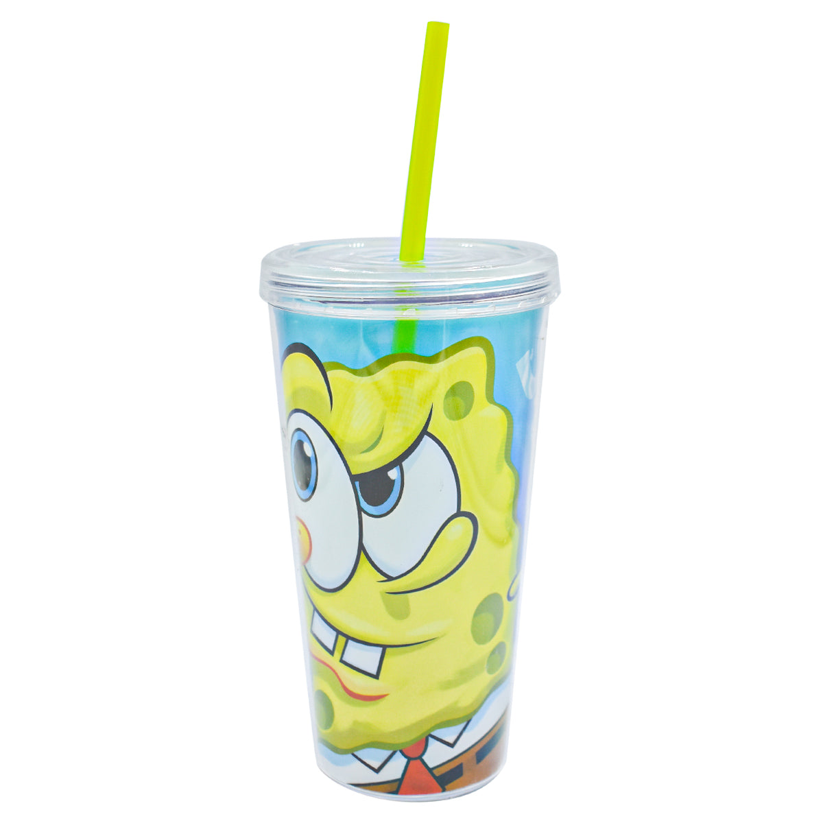 Vaso Bob Esponja Original Coleccionable Doble Pared 473ml