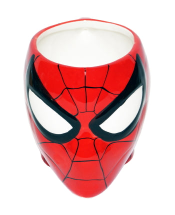Taza Roja 3D Zak! Disney Marvel Hombre Araña Spiderman Ceramica 415ml