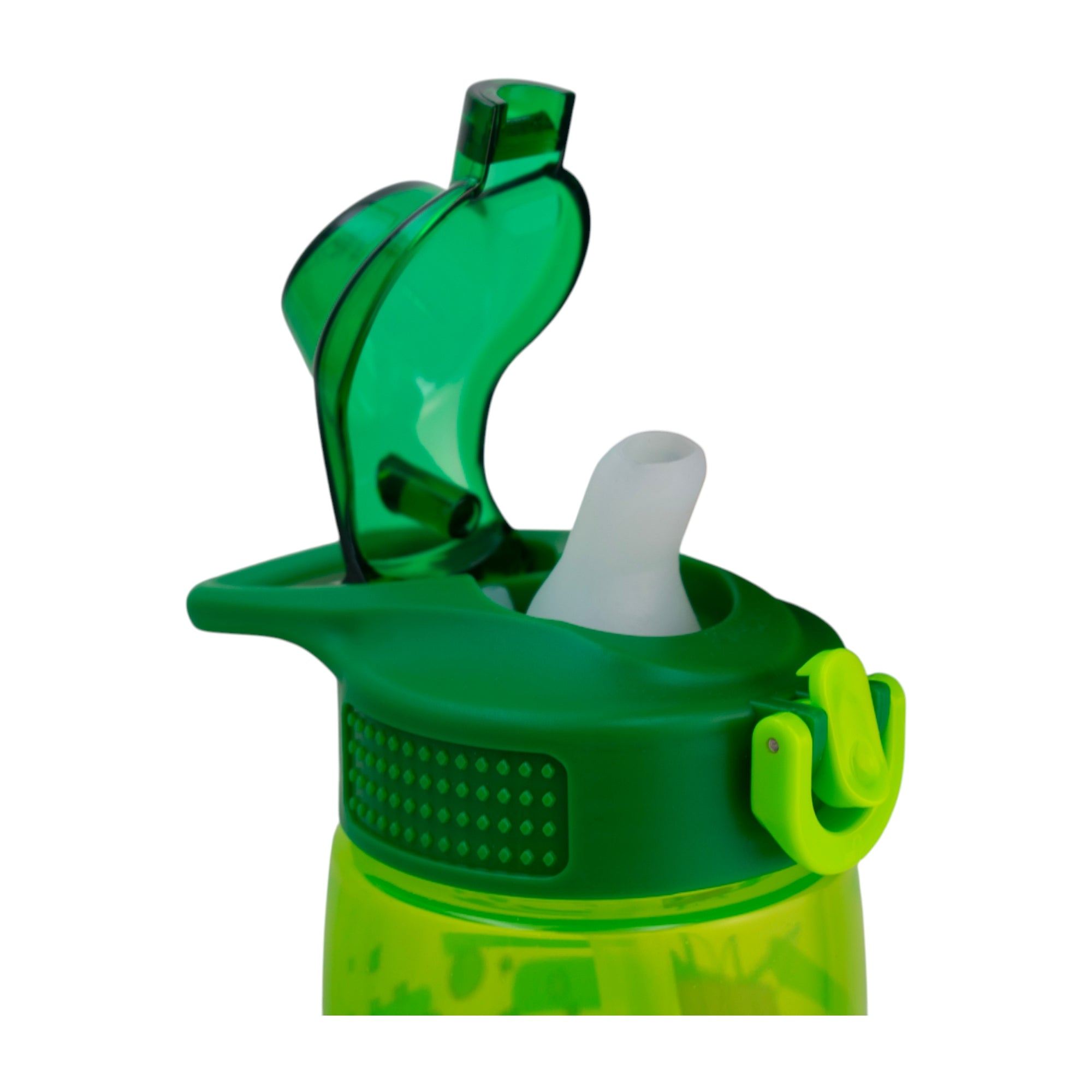 Botella de Plástico Personajes Animados Tapa Push-up 739ml