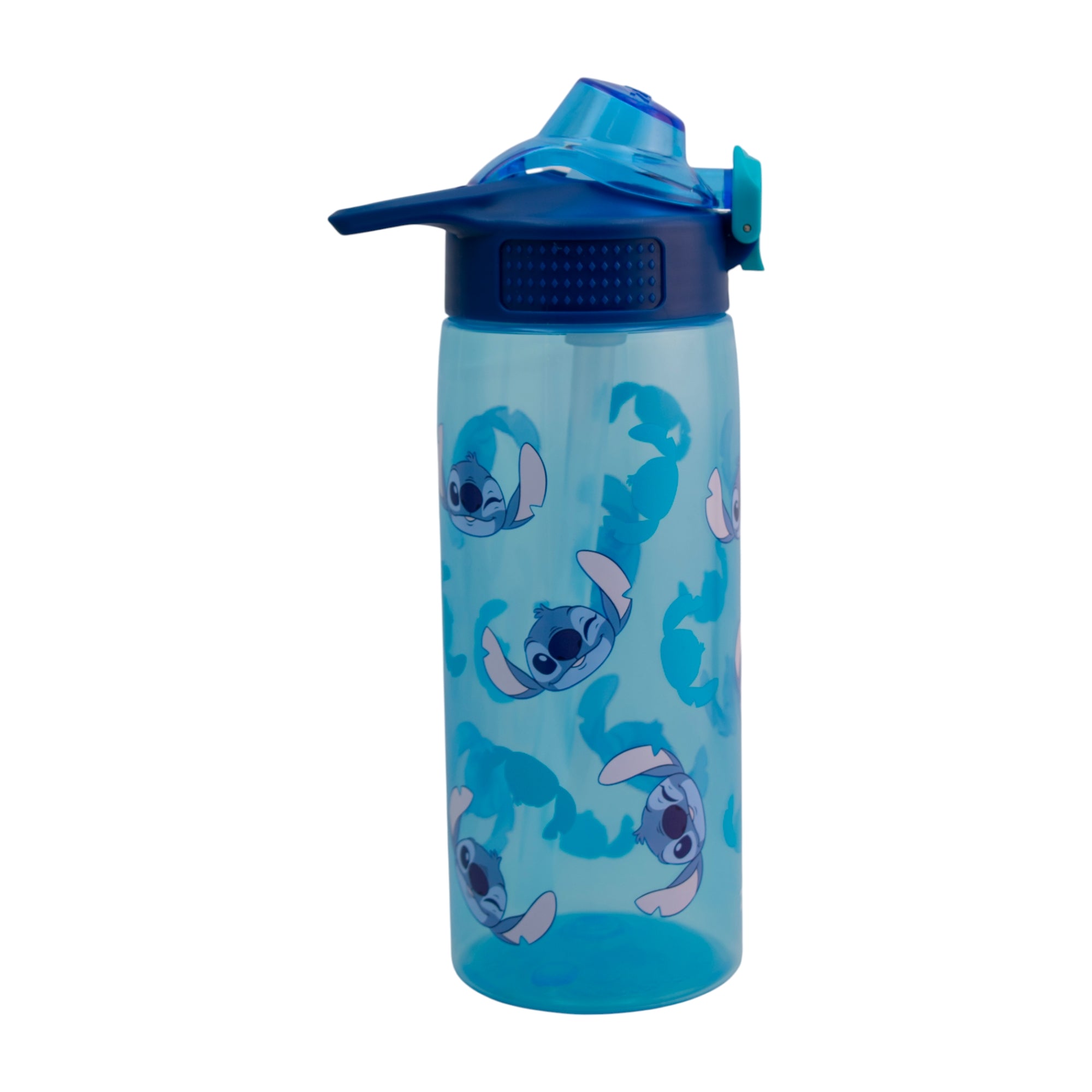 Botella de Plástico Personajes Animados Tapa Push-up 739ml