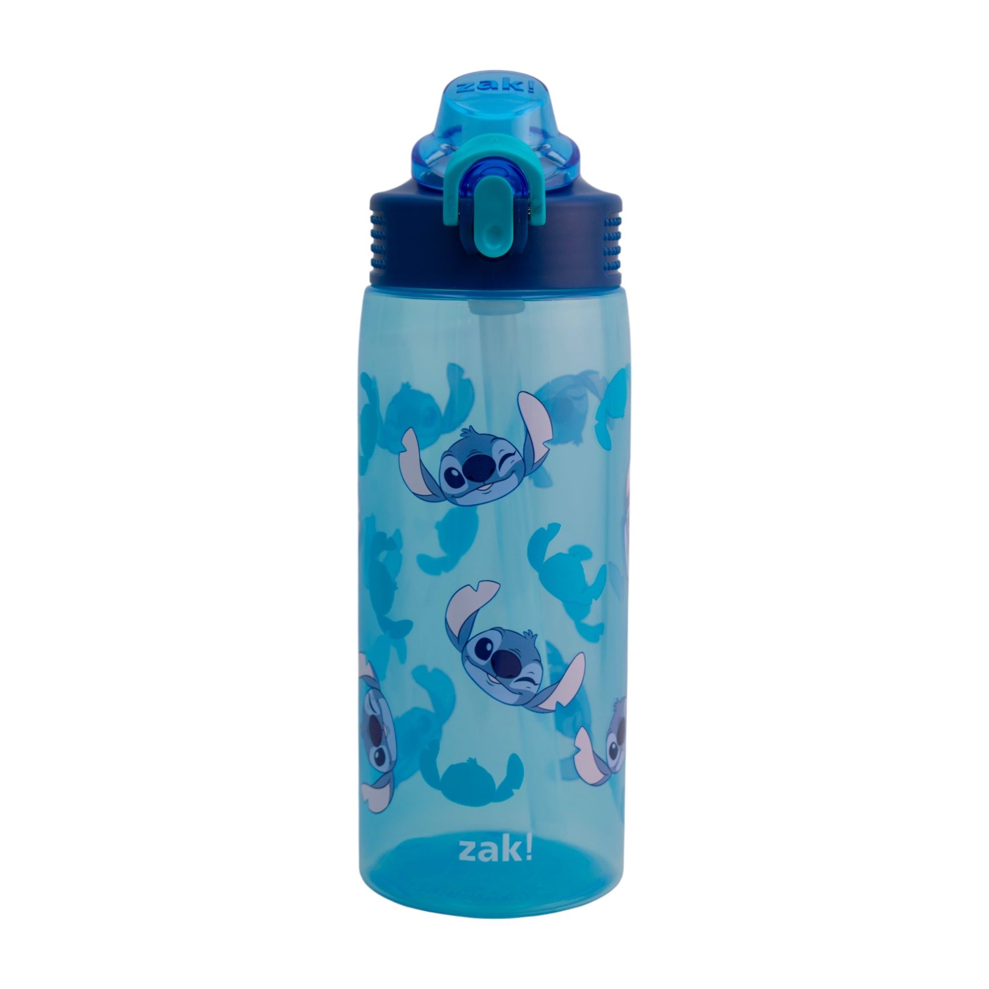 Botella de Plástico Personajes Animados Tapa Push-up 739ml