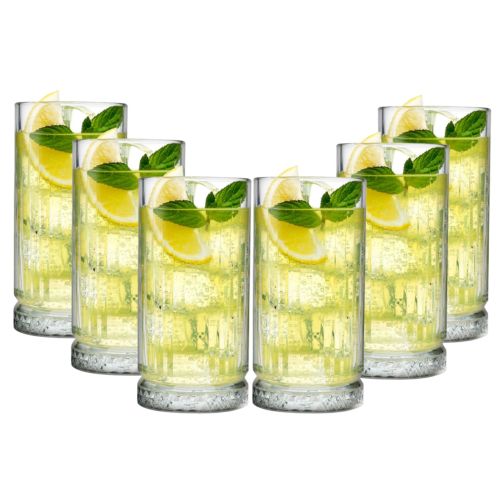 Set de 6 Vasos de Cristal Elysia HB - 445ml