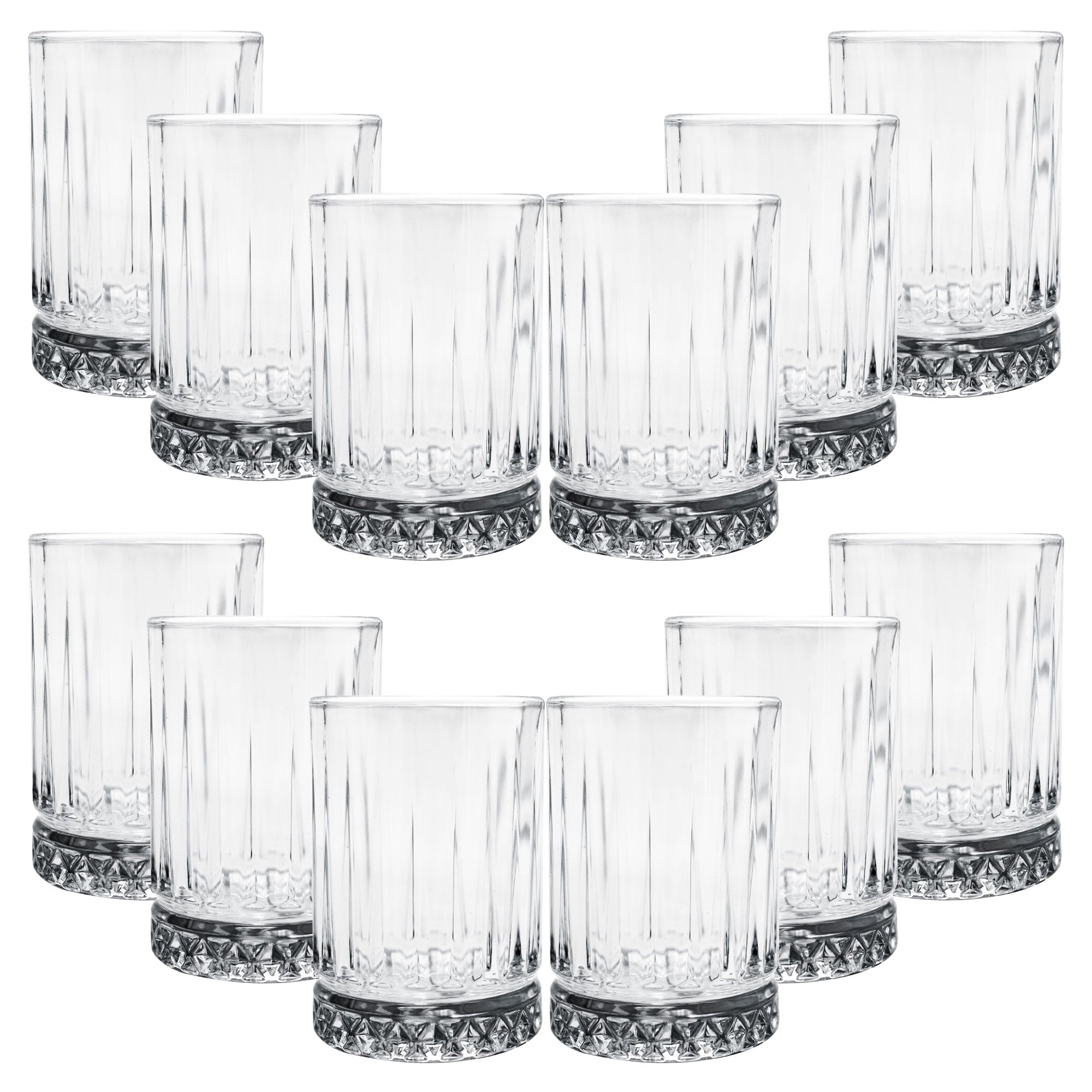 Set de 12 Vasos de Cristal Tequilero Elysia 60ml