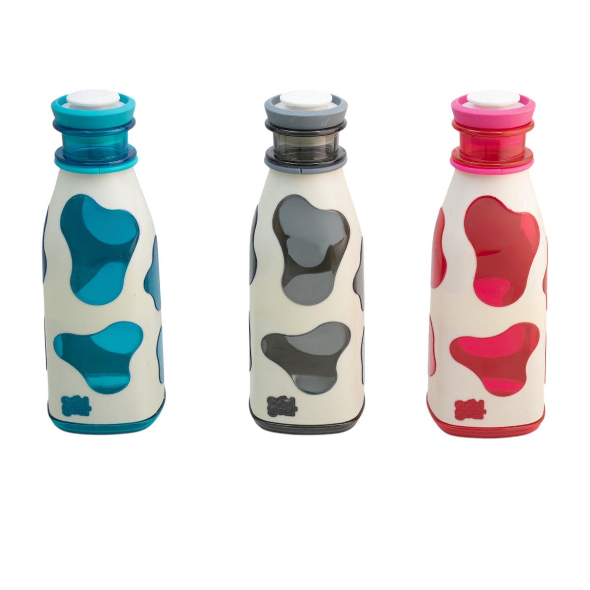 Juego de 3 Botellas Diseño Manchitas Vaca 20oz (590ml) – Cool Gear ...