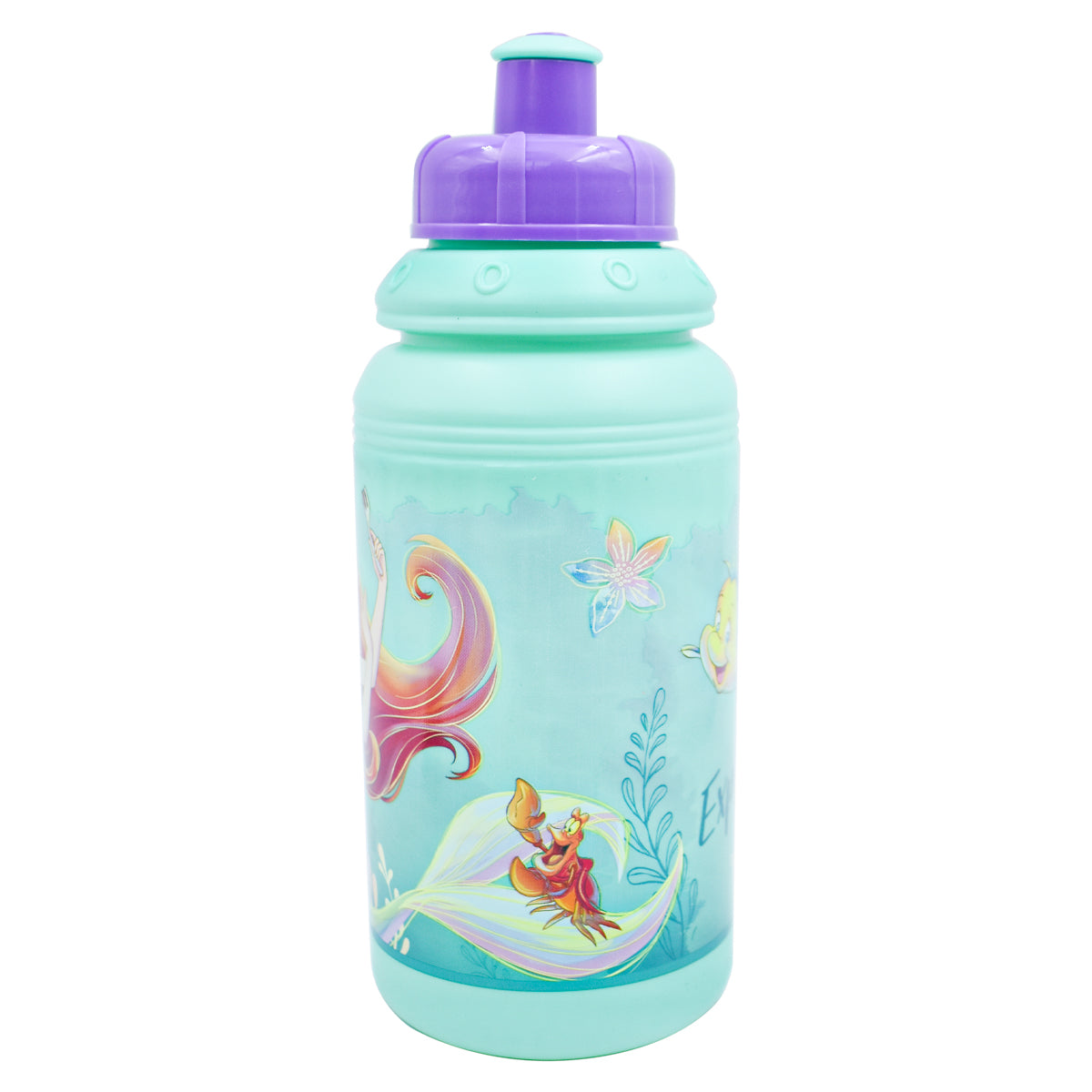 Lonchera de Plástico con Botella Fun Kids La Sirenita