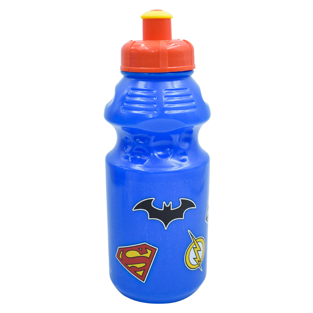 Lonchera Infantil de Plástico con Botella Fun Kids DC Comics Liga de la Justicia