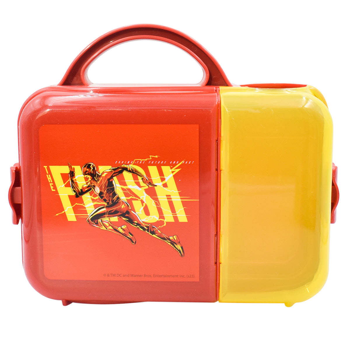 Lonchera de Plástico con Botella Fun Kids Flash