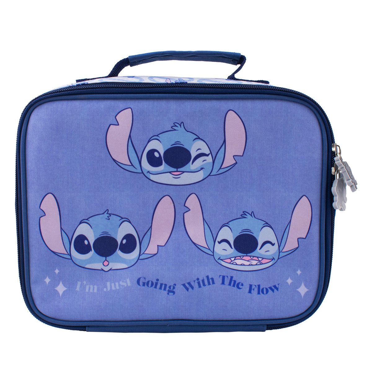 Lonchera Térmica Infantil de Poliéster con Asa Fun Kids Disney Stitch