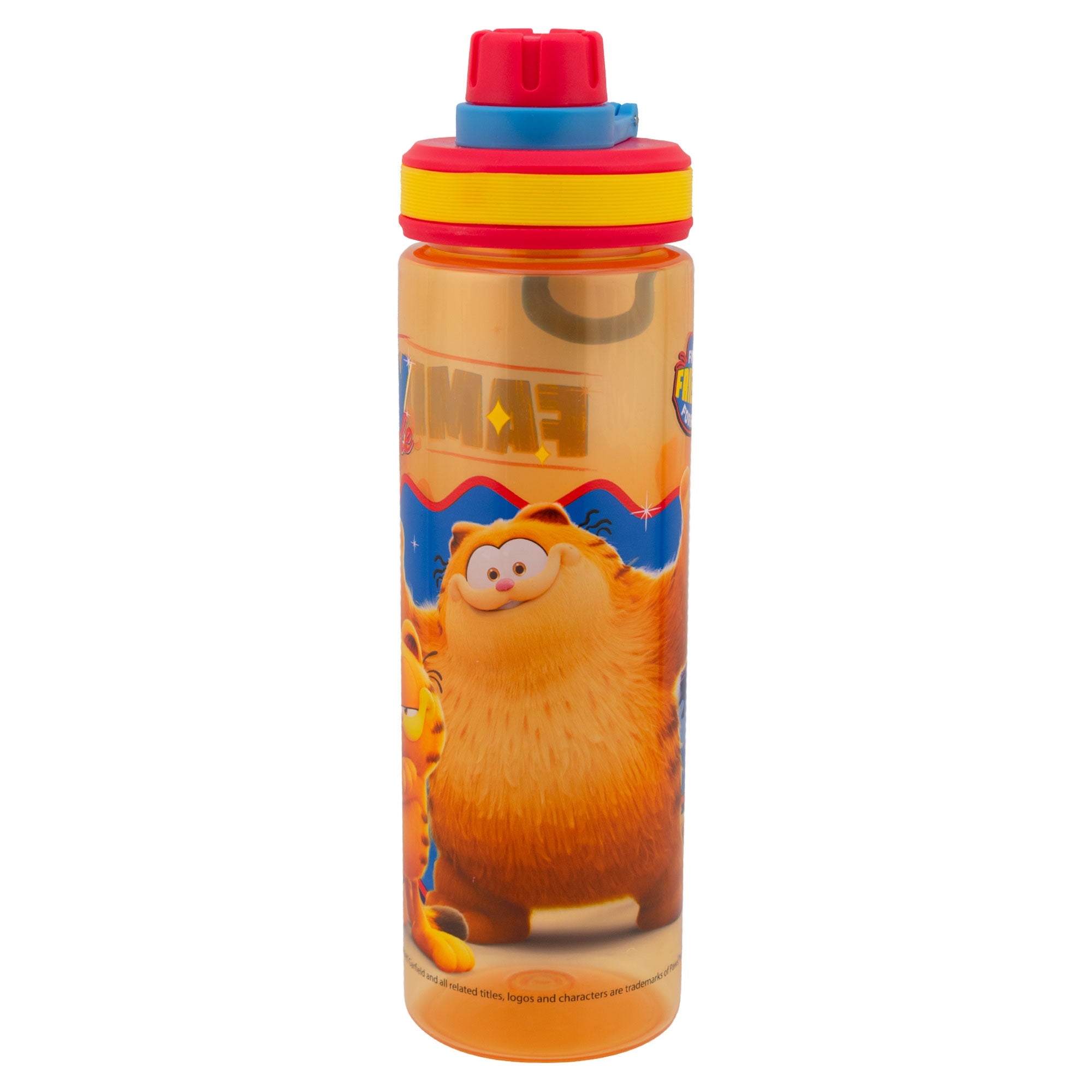 Botella De Plástico con Asa Personajes Animados 600ml