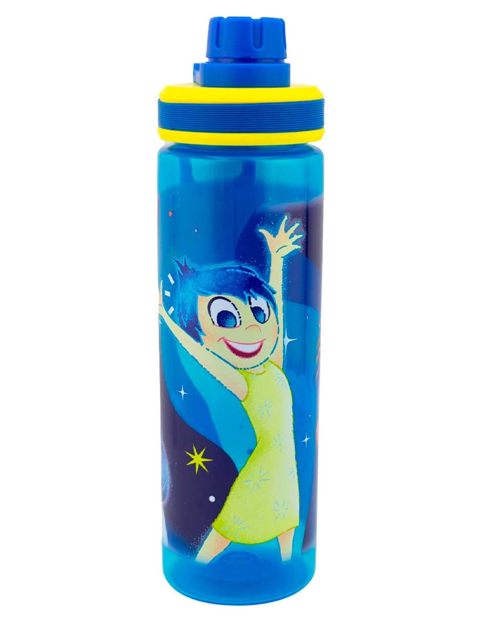 Botella De Plástico con Asa Personajes Animados 600ml