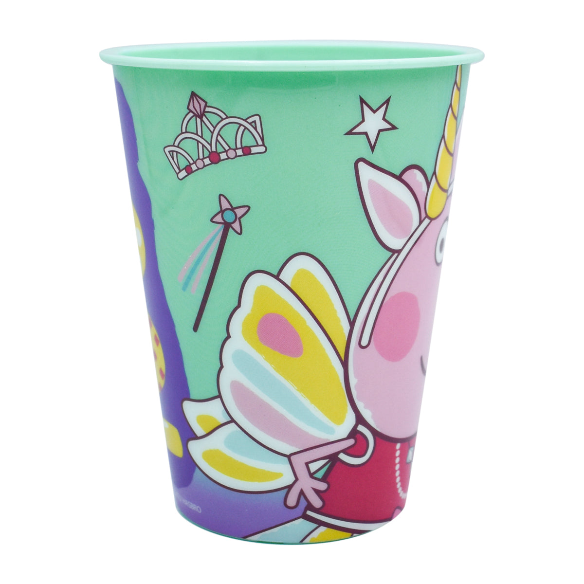 Set De 12 Vasos Peppa Pig Perlecente 500ml