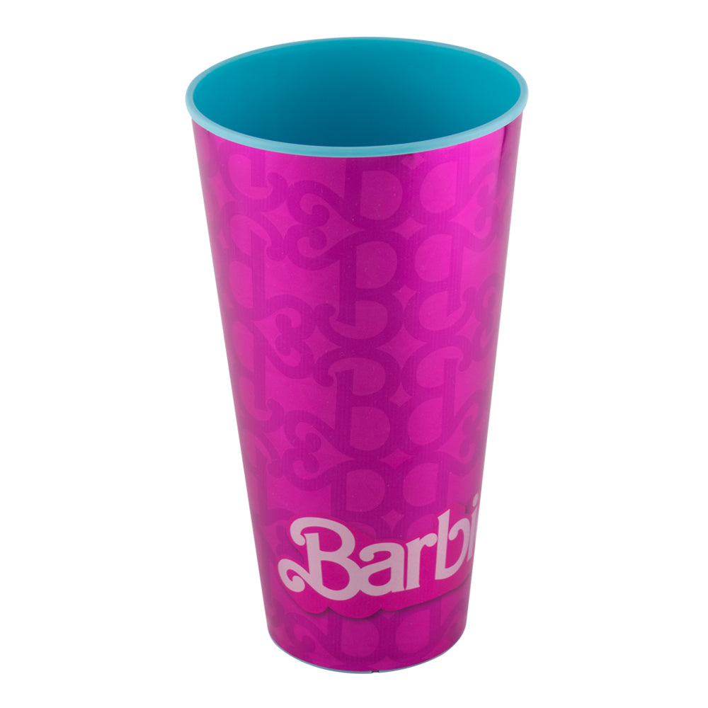 VASO ROSA METALICO BARBIE 700ml