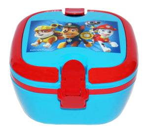 Sandwichera de Plástico Infantil con Cubiertos Fun Kids Paw Patrol
