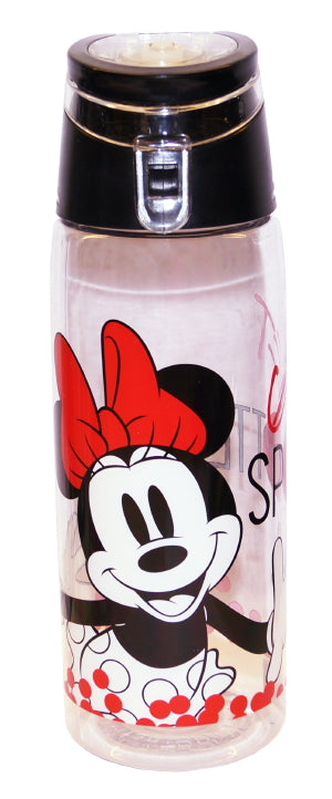 Botella de Plástico Fun Kids Disney Mickey Mouse y Minnie Mouse 740ml