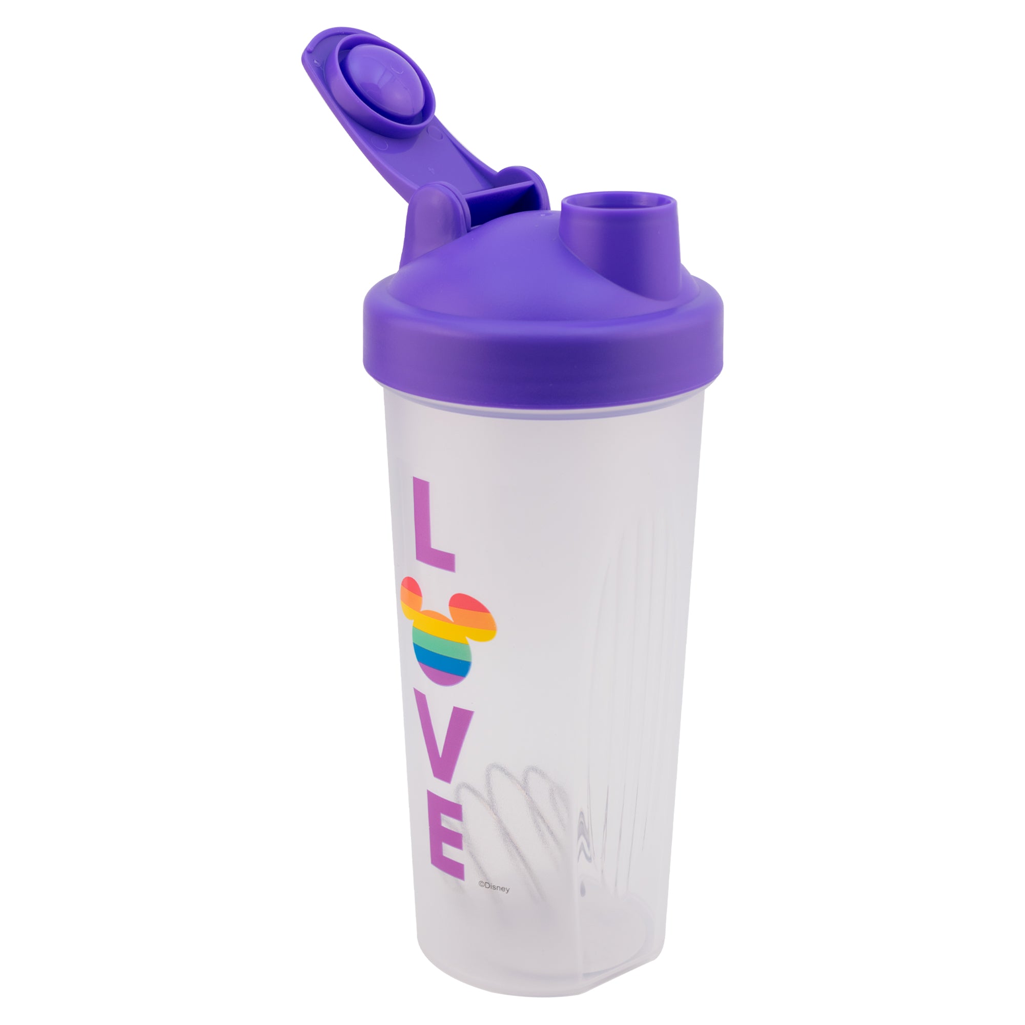 Vaso Shaker Deportivo Colección Disney Pride Orgullo 600ml