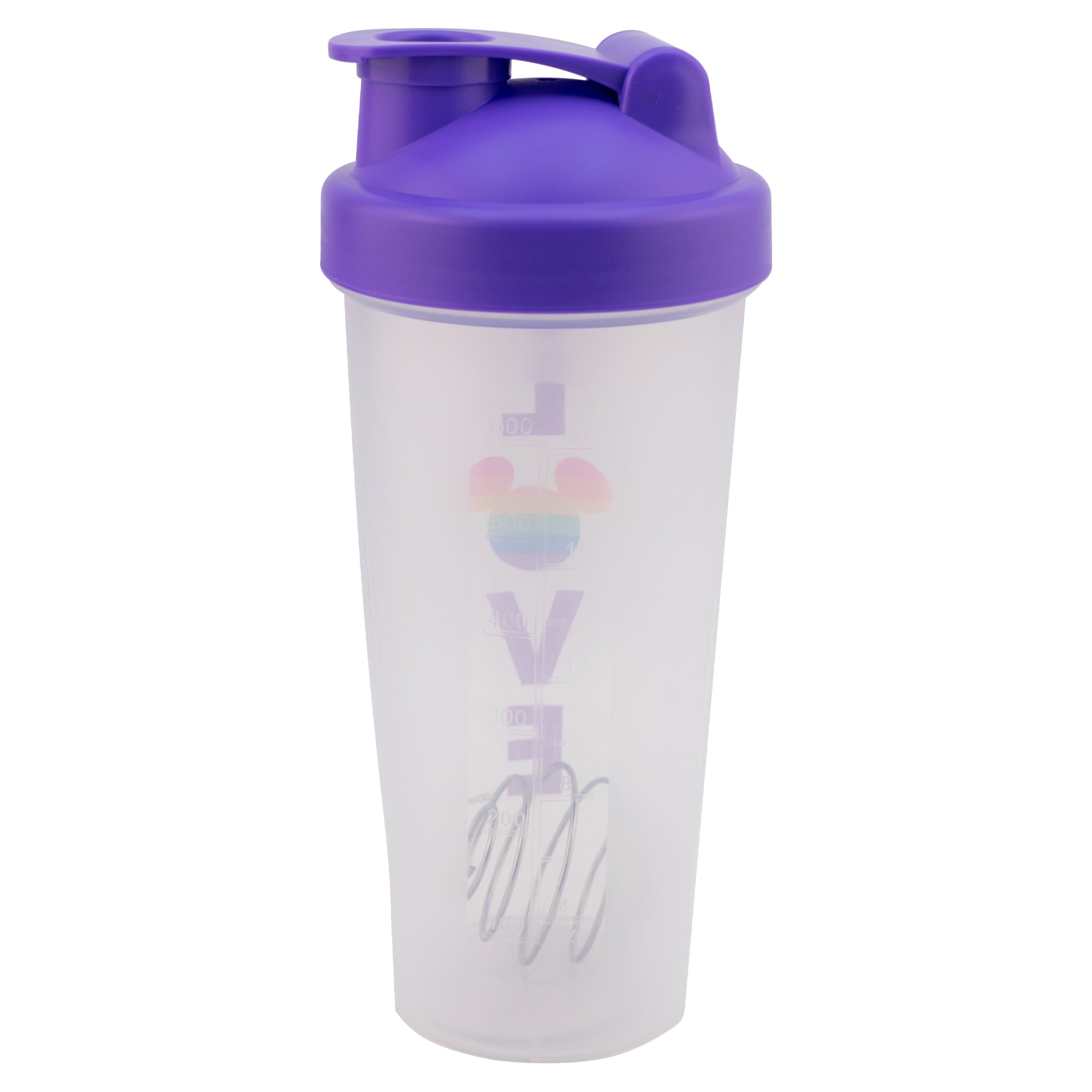 Vaso Shaker Deportivo Colección Disney Pride Orgullo 600ml