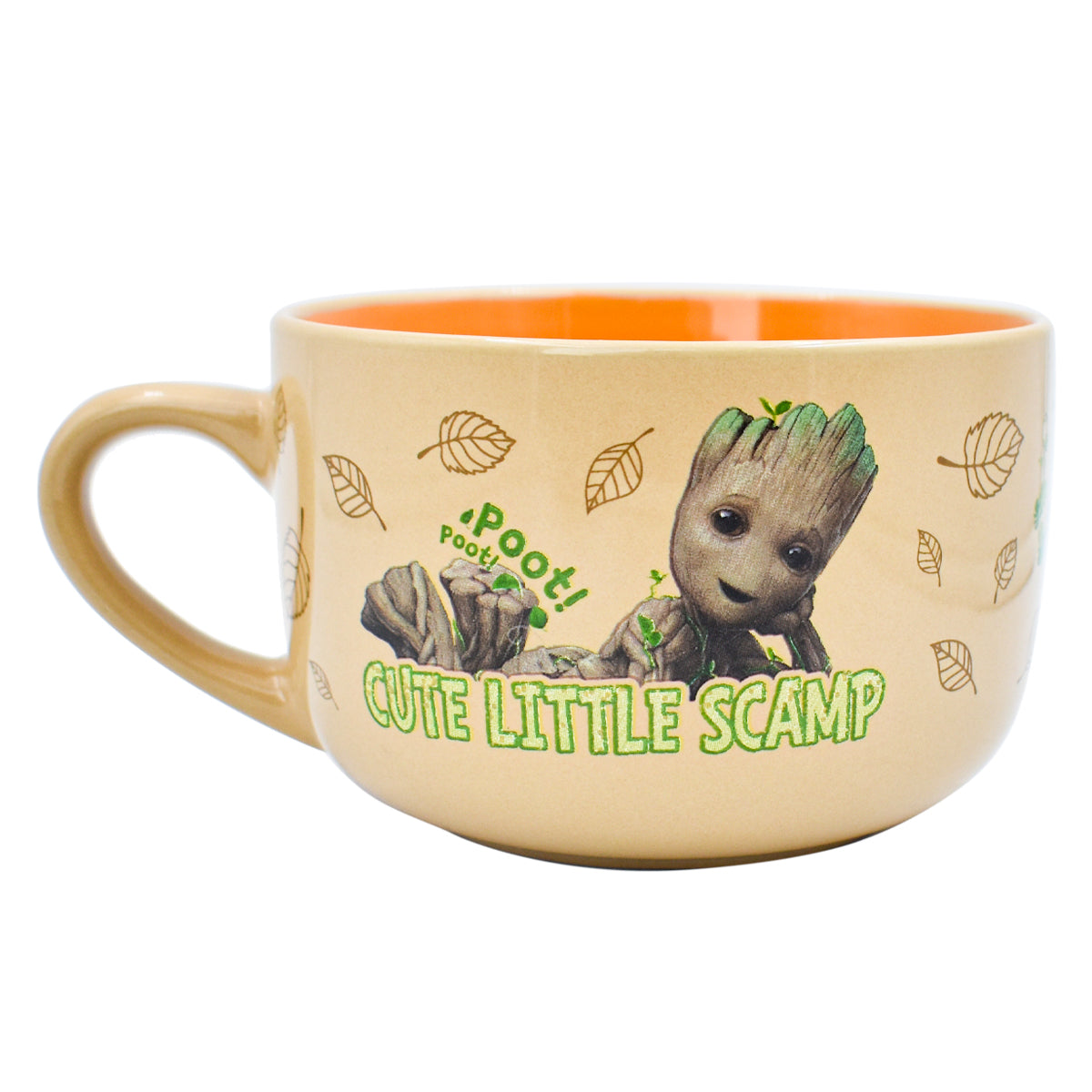 Taza de Cerámica Jumbo Bitono MARVEL Groot 705ml