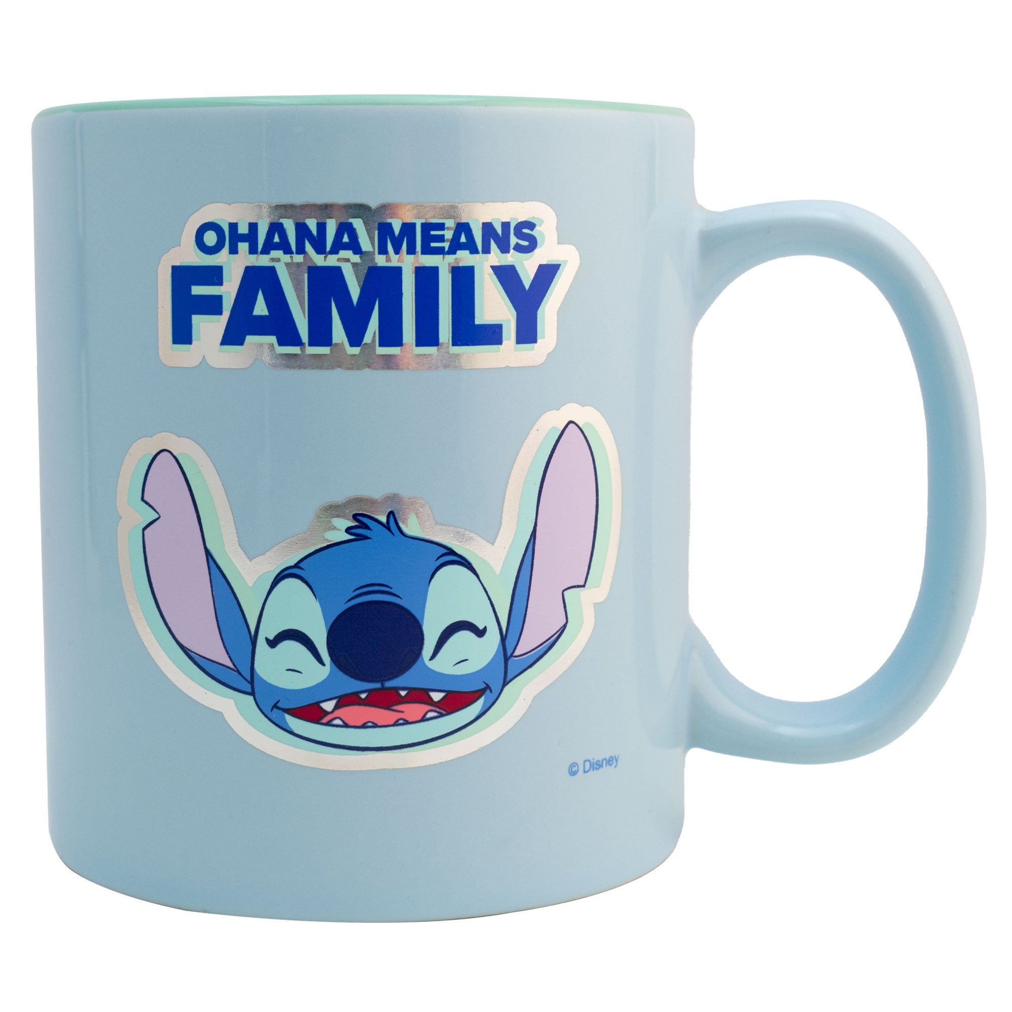 Taza Metalizada Para Café Disney Stitch 591ml