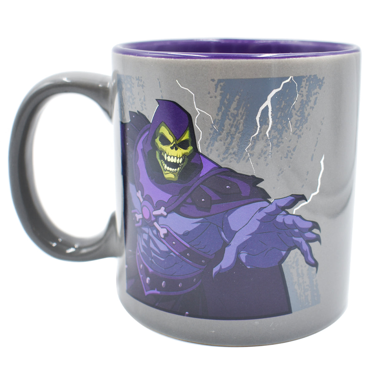 Taza Cerámica Metalizada He Man Masters Of The Universe 592ml