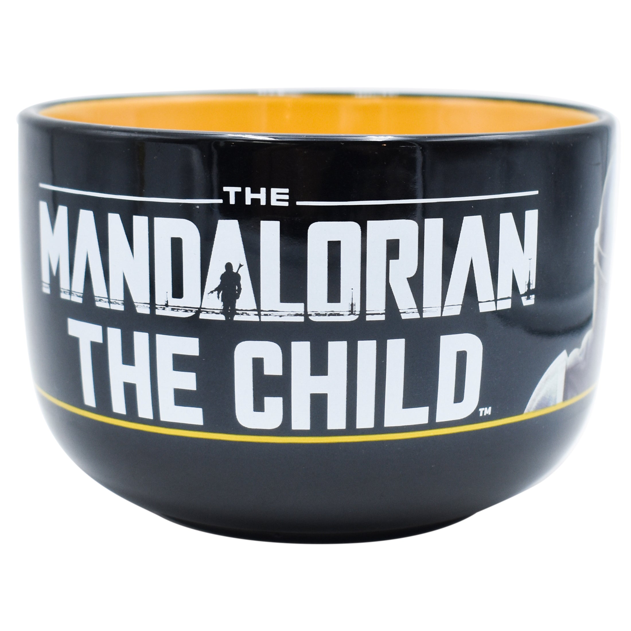 Taza de Cerámica Jumbo Bitono Fun Kids Disney Star Wars Mandalorian Baby Grogu 700ml