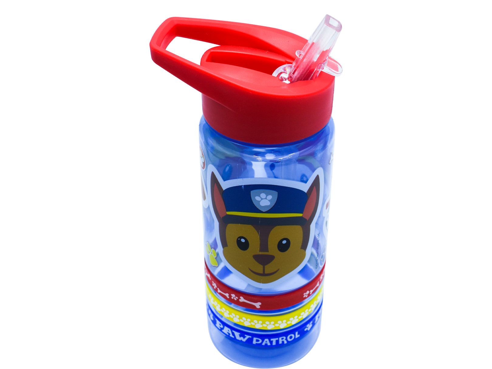 Botella de Plástico Con Pulseras Paw Patrol 450ml