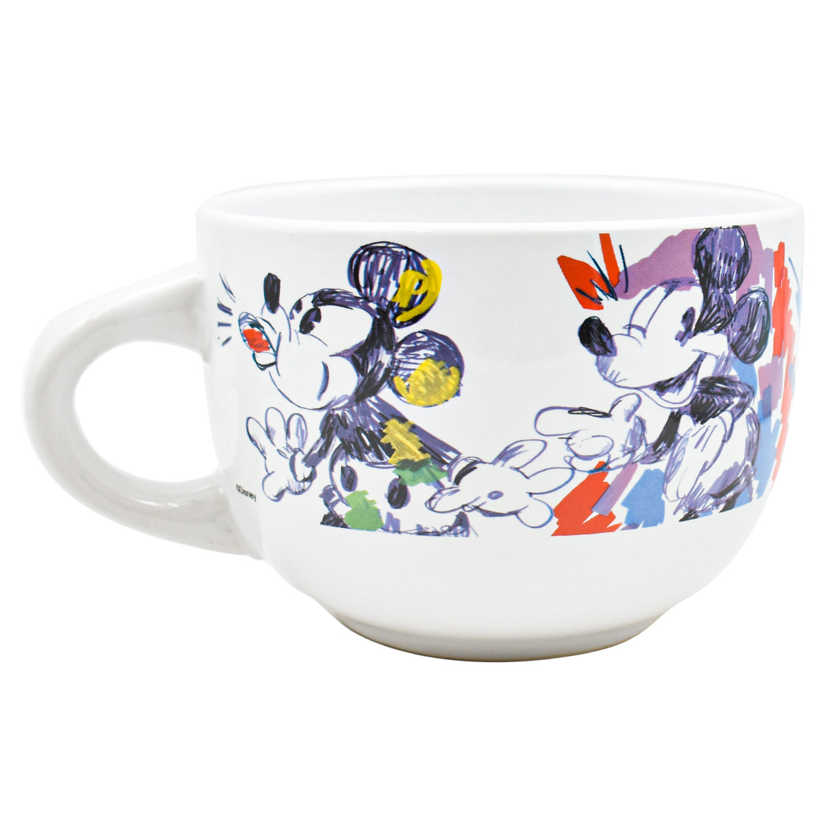 Taza de Cerámica Jumbo Fun Kids Personajes Animados 820ml