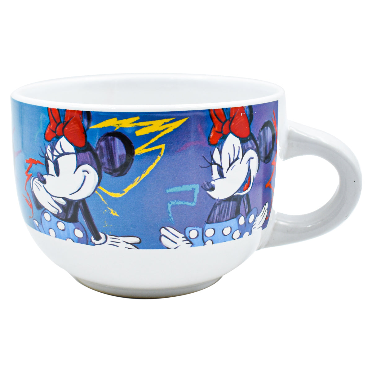 Taza de Cerámica Jumbo Fun Kids Personajes Animados 820ml