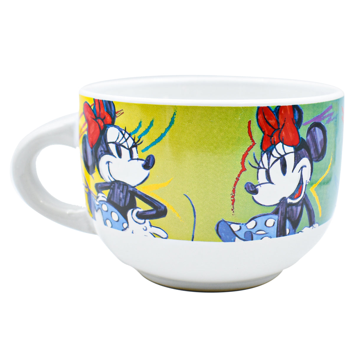 Taza de Cerámica Jumbo Fun Kids Personajes Animados 820ml