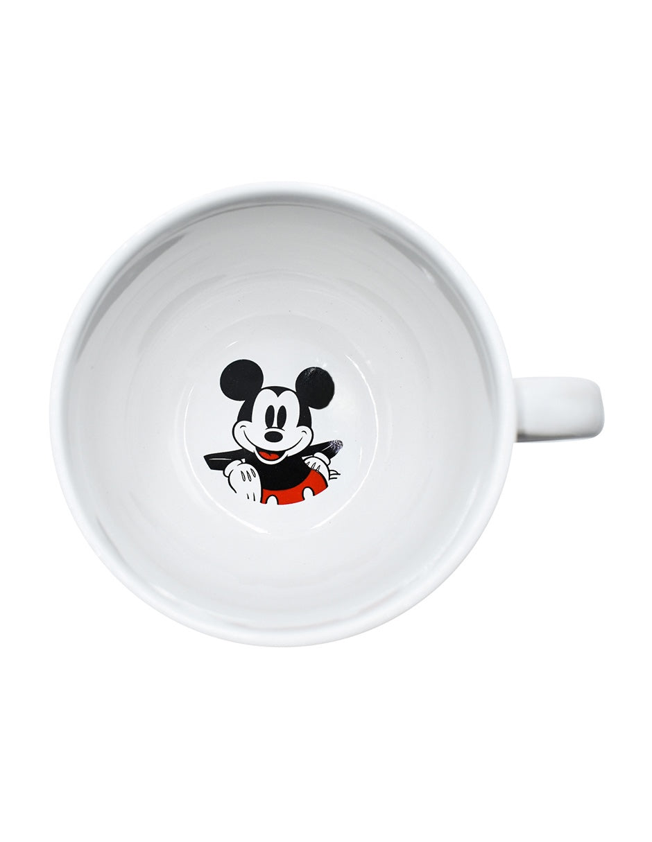 Taza de Cerámica Jumbo Fun Kids Disney Clasico Mickey Mouse 820ml