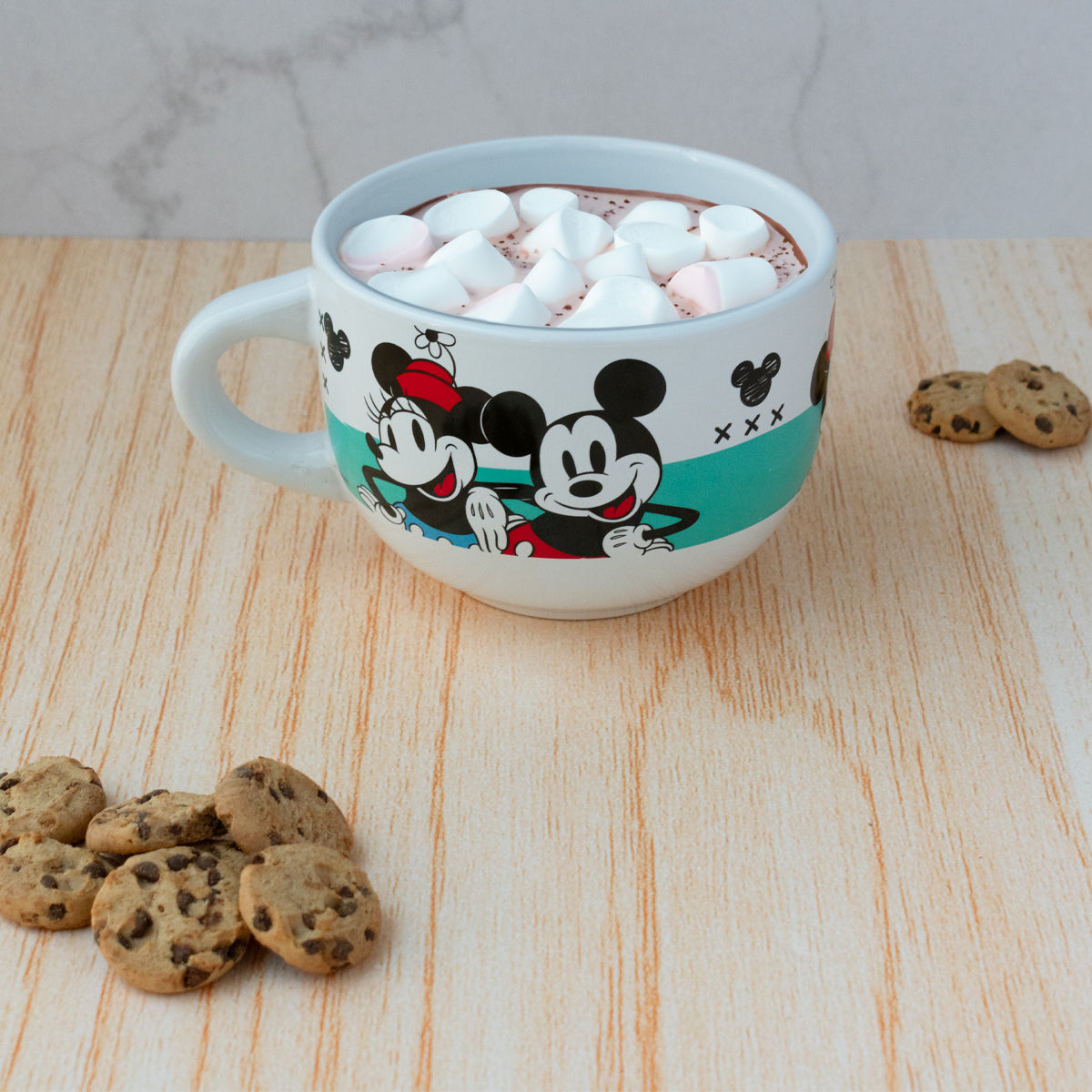 Taza de Cerámica Jumbo Fun Kids Personajes Animados 820ml
