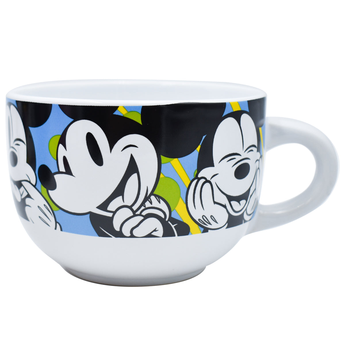 Taza de Cerámica Jumbo Fun Kids Personajes Animados 820ml