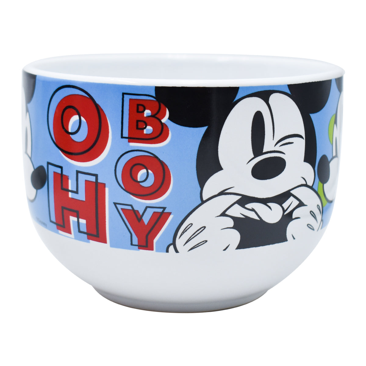 Taza Jumbo Bi Color Blanco Fun Kids Disney Mickey Mouse & Minnie Mouse Ceramica 820ml