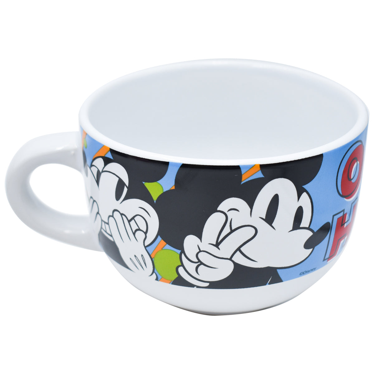 Taza de Cerámica Jumbo Fun Kids Personajes Animados 820ml
