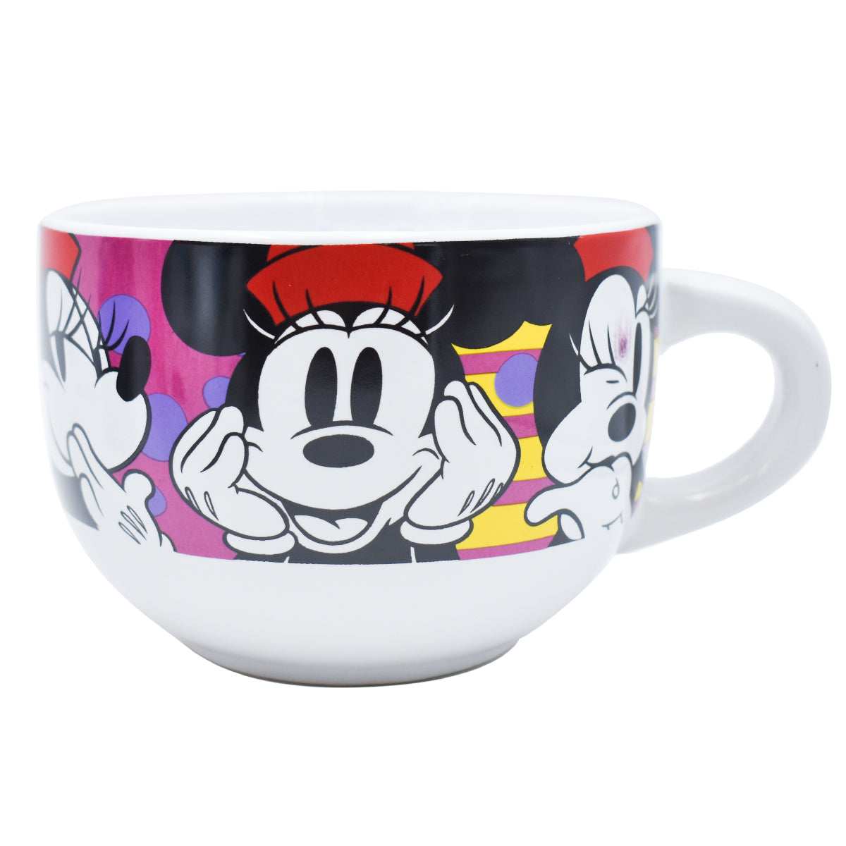 Taza de Cerámica Jumbo Fun Kids Personajes Animados 820ml