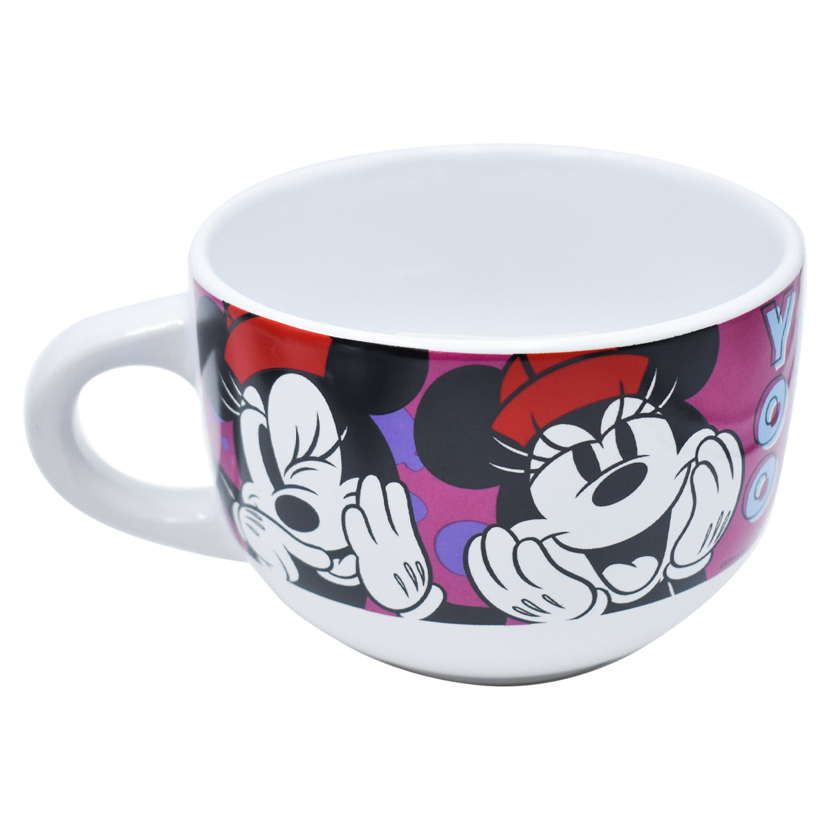 Taza de Cerámica Jumbo Fun Kids Personajes Animados 820ml