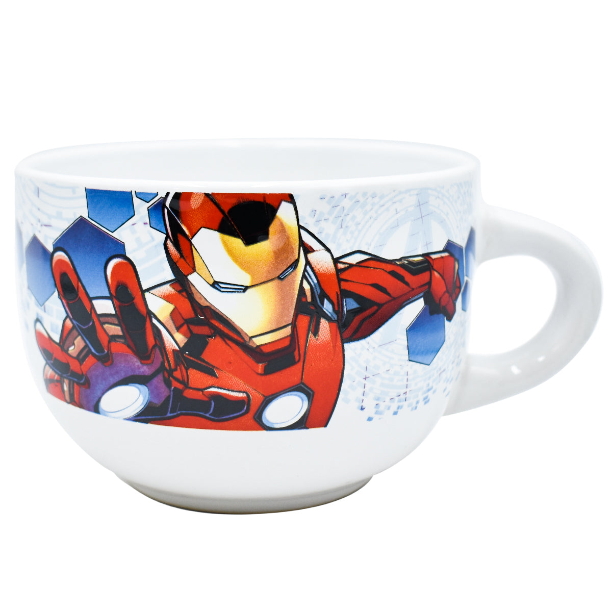 Taza de Cerámica Jumbo Fun Kids Personajes Animados 820ml