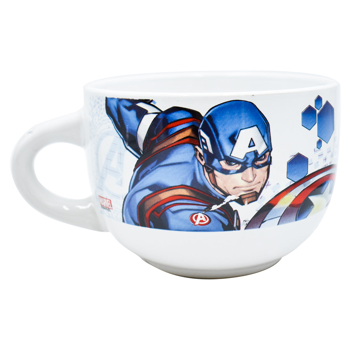 Taza de Cerámica Jumbo Fun Kids Personajes Animados 820ml