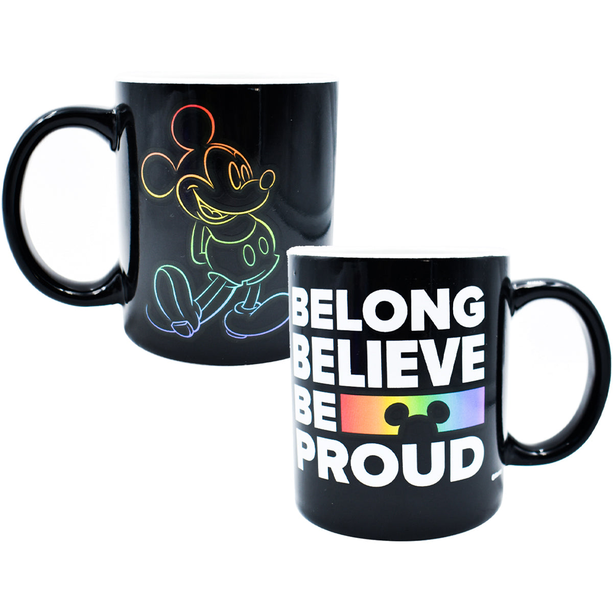 Taza Cerámica Disney Mickey Pride Be Proud Lgbt Love C/ Caja