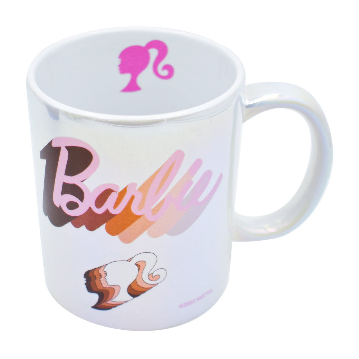 Taza de Cerámica Tornasol Fun Kids Mattel Barbie 325ml