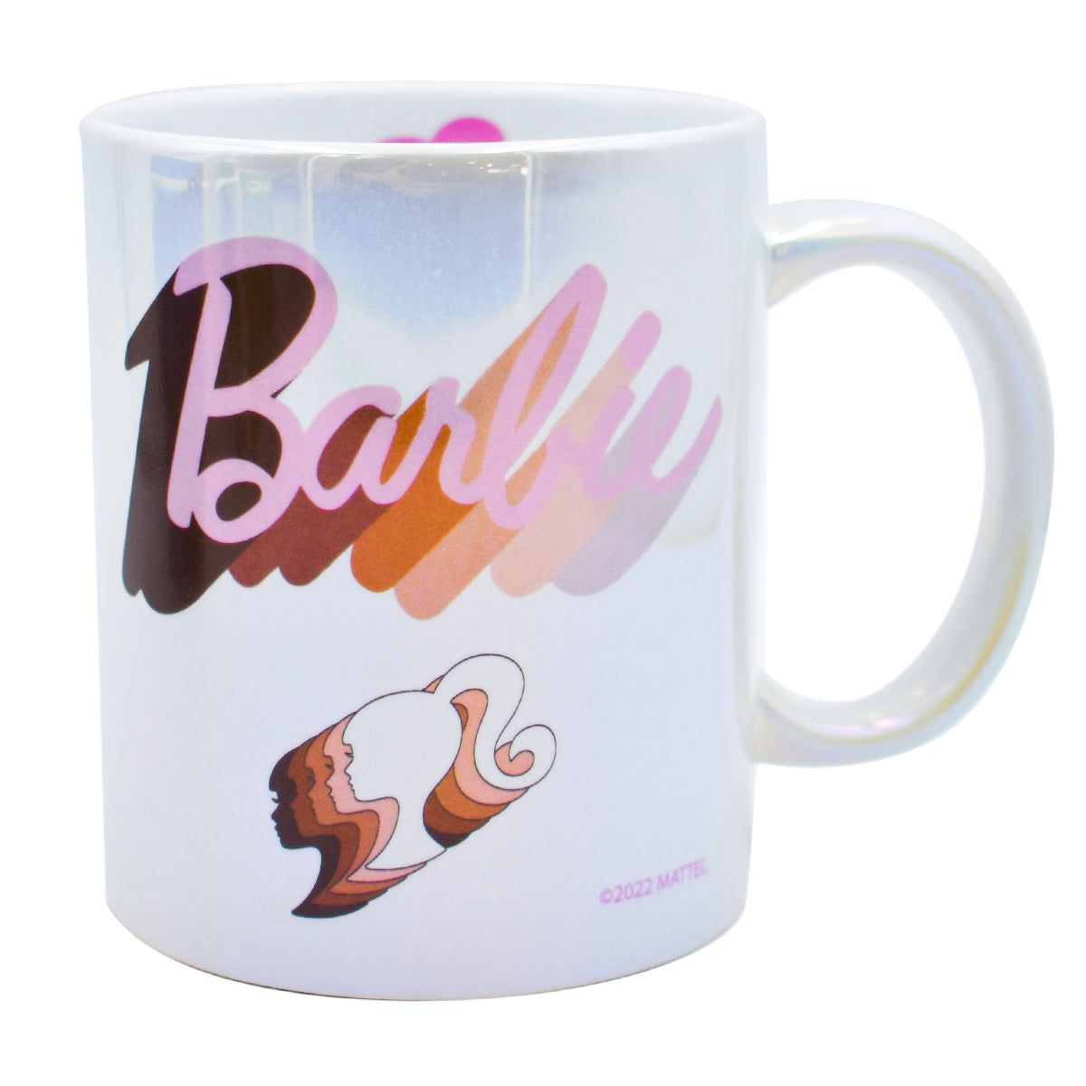 Taza de Cerámica Tornasol Fun Kids Mattel Barbie 325ml