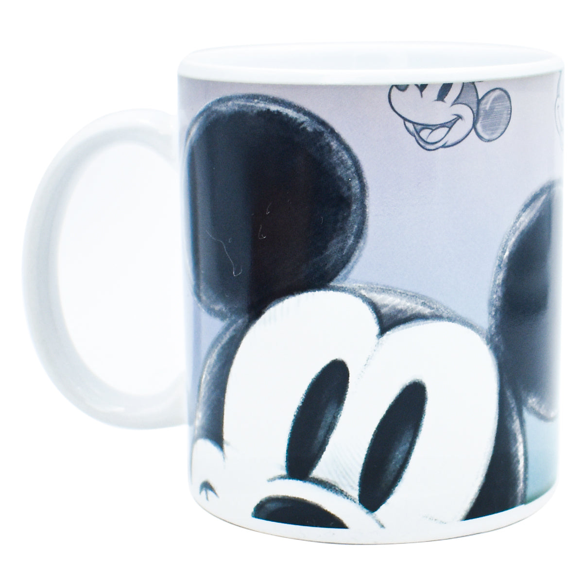Taza Negra Magica Cambia Color Fun Kids Disney Mickey Mouse 100 Años Ceramica 325ml