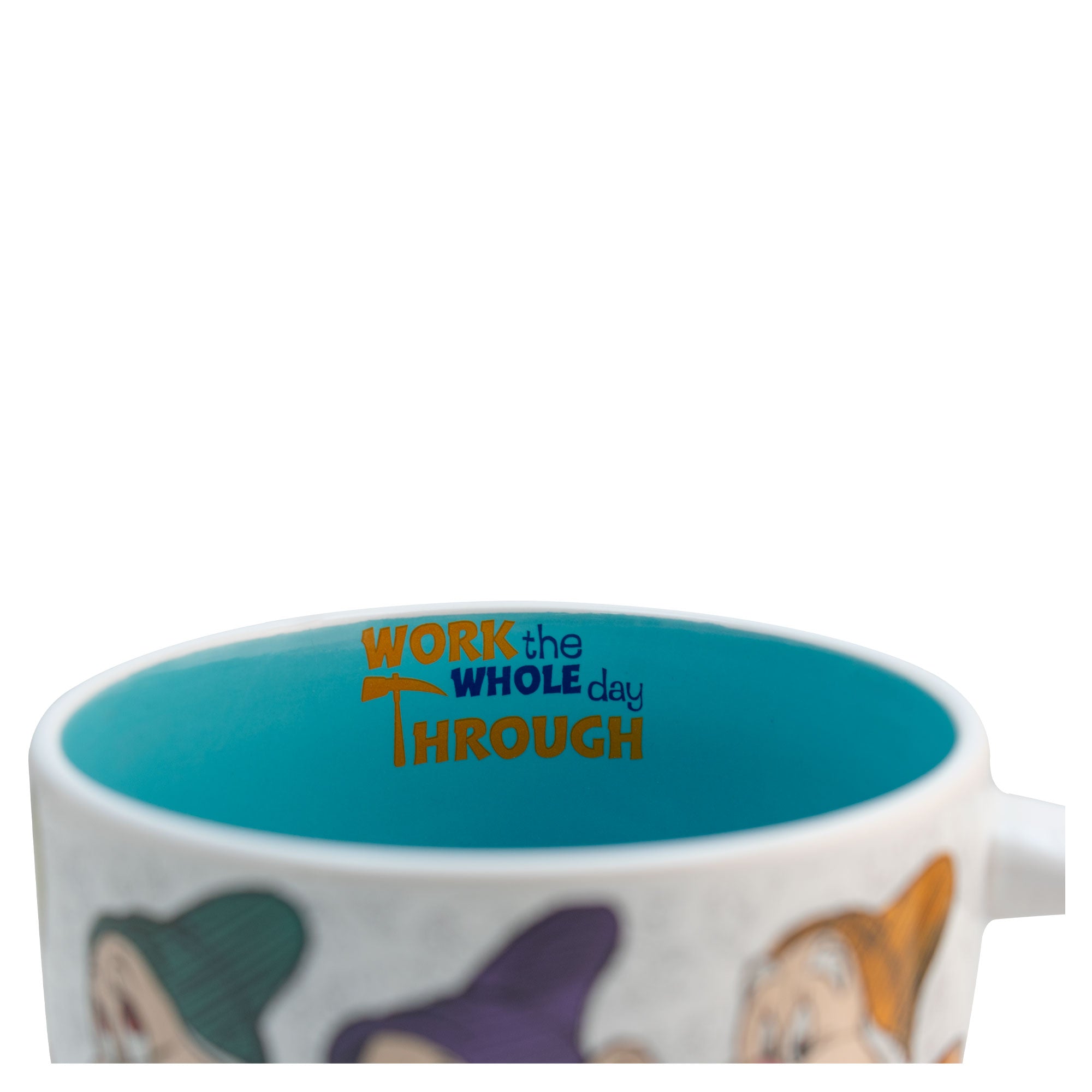 Taza de Cerámica Jumbo Fun Kids Personajes Animados 820ml