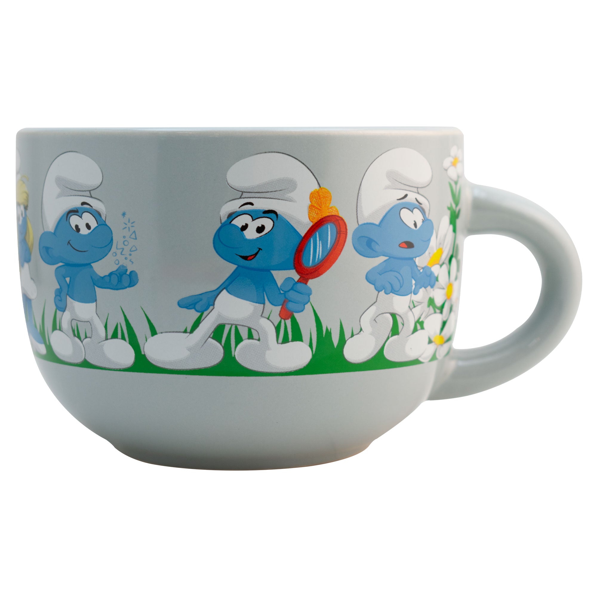 Taza de Cerámica Jumbo Fun Kids Personajes Animados 820ml