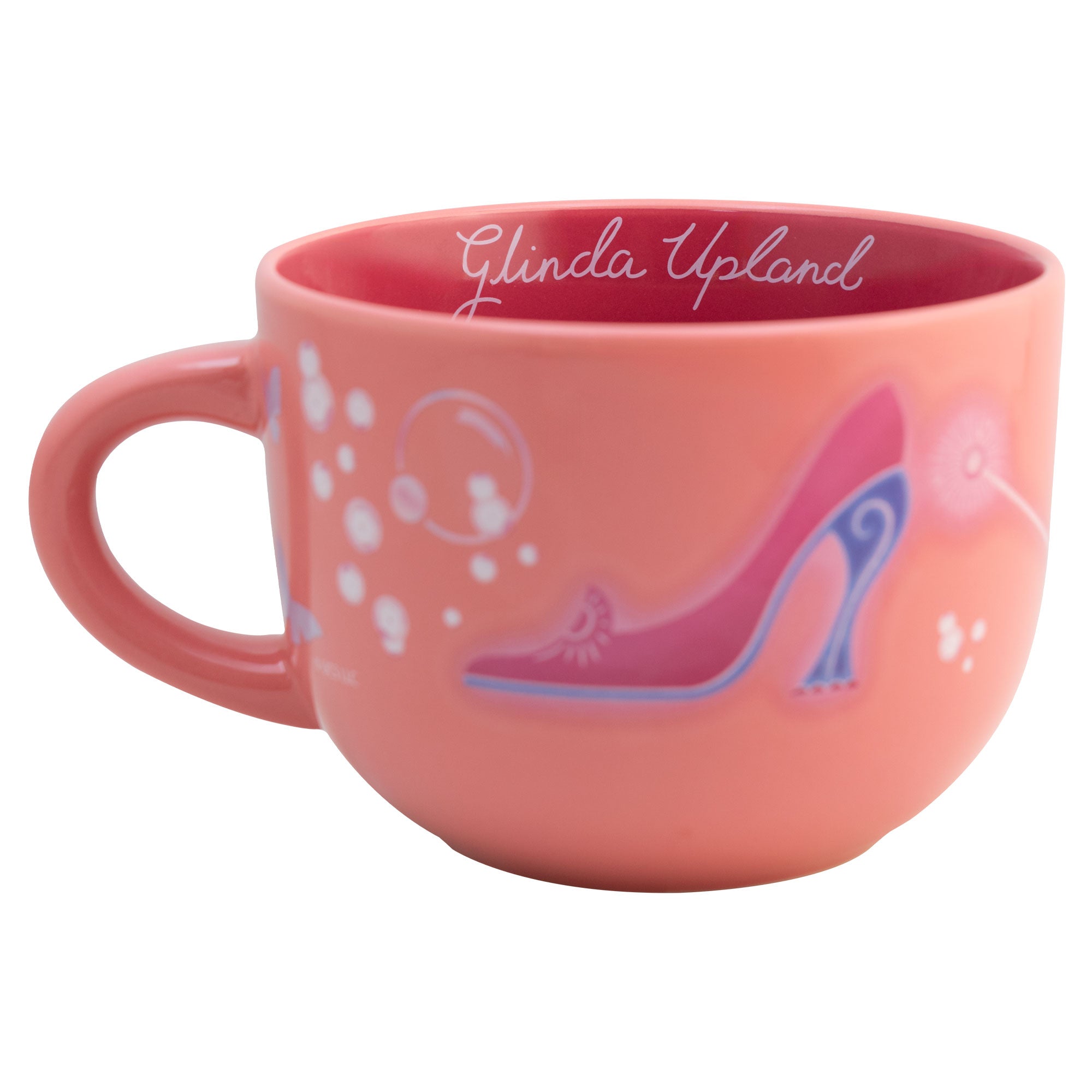 Taza de Cerámica Jumbo Bitono Wicked Elphaba Glinda 820ml