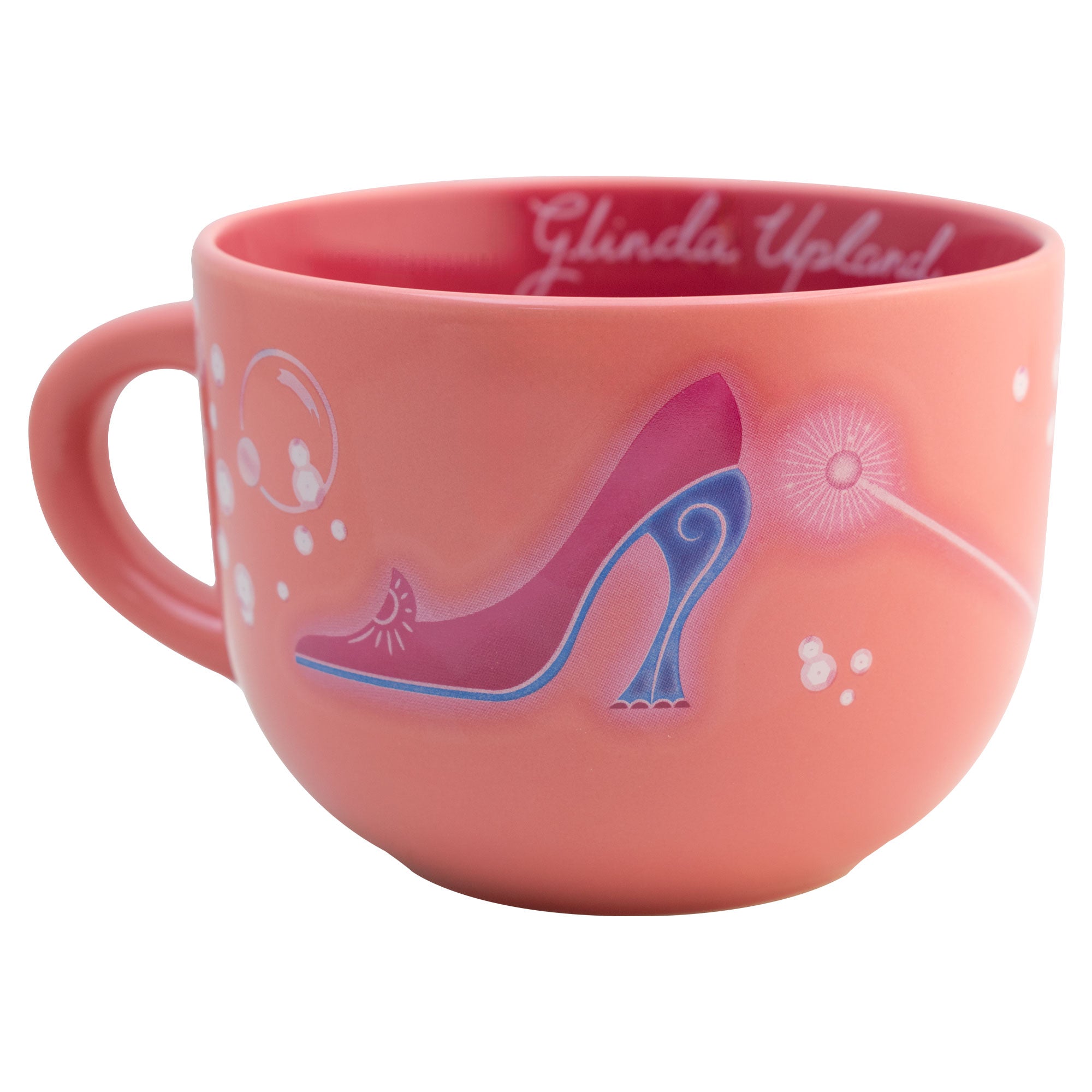 Taza de Cerámica Jumbo Bitono Wicked Elphaba Glinda 820ml