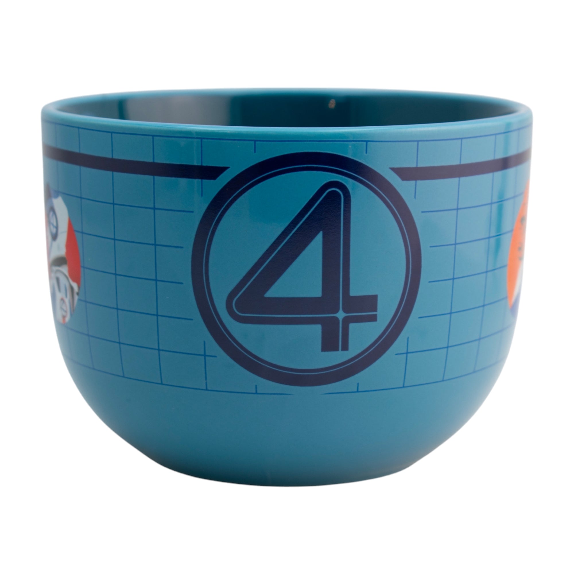 Taza de Cerámica Jumbo Fun Kids Personajes Animados 820ml
